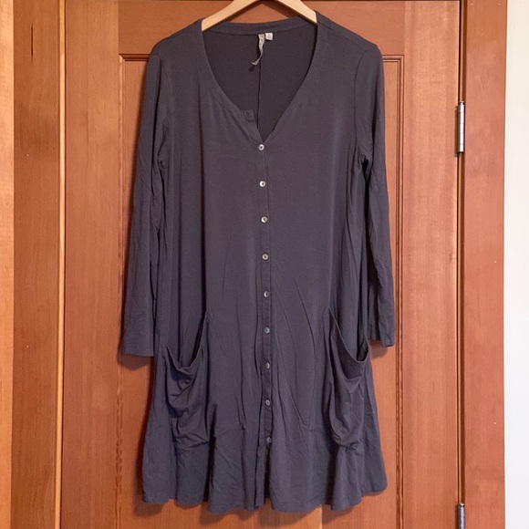 Comfy U.S.A Button Front Tunic - Picture 3 of 9